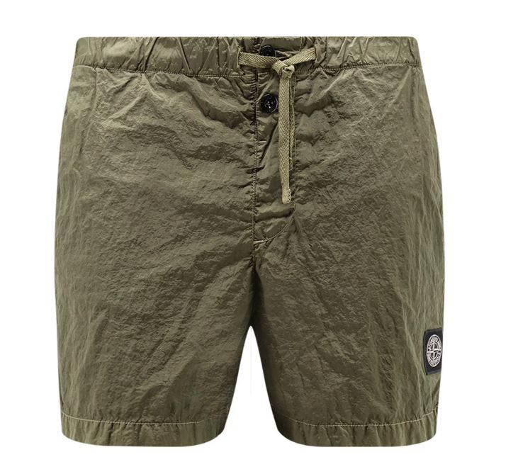 Stone Island Shorts - Military green | eb8910f8b55fd39c6654ddca5d65e812fa2ad5e4