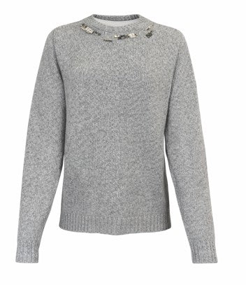 Fabiana Filippi Sweaters - Metallici e grigi | 7f971b21f6cf34c5f92ae5e97e92e0be1d0c7256