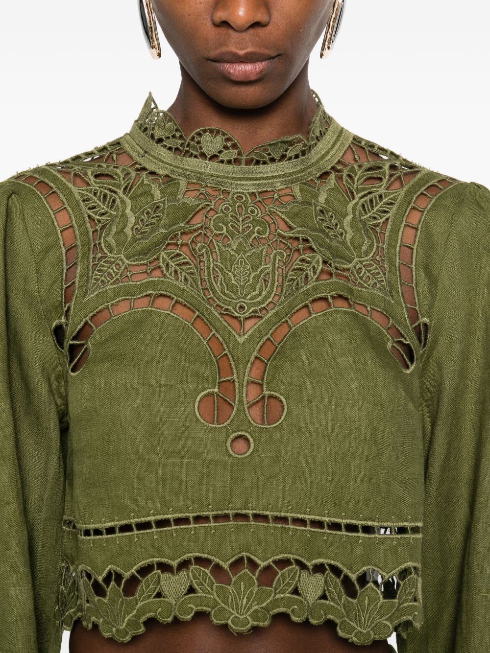 Farm Rio Shirts - Blue and green | 5afaa304b3d9981c2508524b65ad41918f0935b3