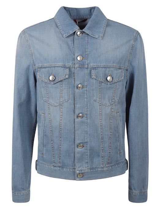 Brunello Cucinelli Coats - Denim medio | 4e27a33aeb7998ac871586f37875ec0f8dd540d0