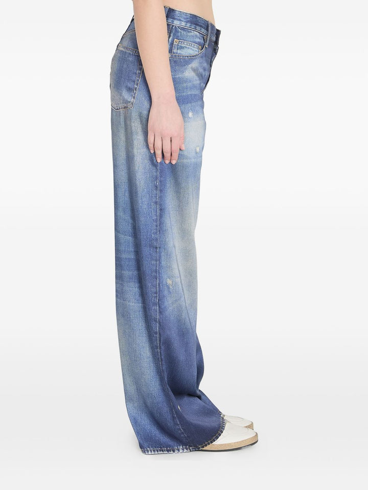 Golden Goose Jeans - Blu e verdi | 748c33c11e39eb2f17f2173122cb7d33521b7a41