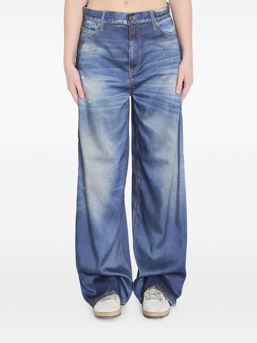 Golden Goose Jeans - Blu e verdi | f0712eef7c2bdedf48f7ede29116058bf50d1324