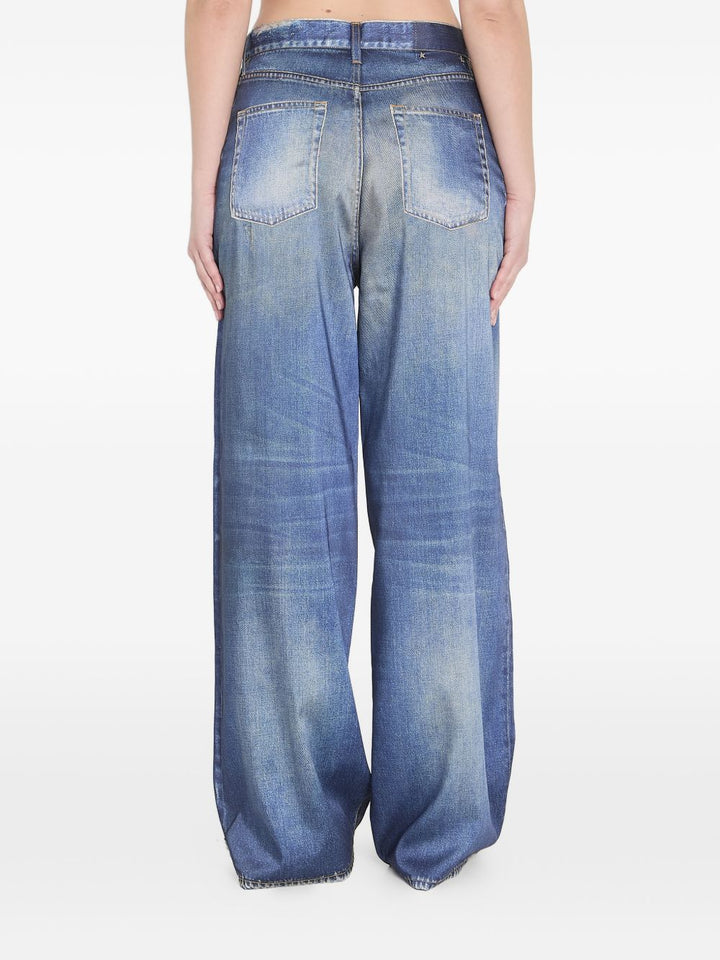 Golden Goose Jeans - Blu e verdi | 46a1e3c1ccae7259d2891f74ca07fc0e4ca2bea7