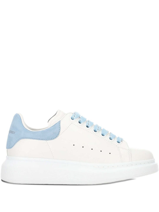Flat Shoes White/Powder Blue