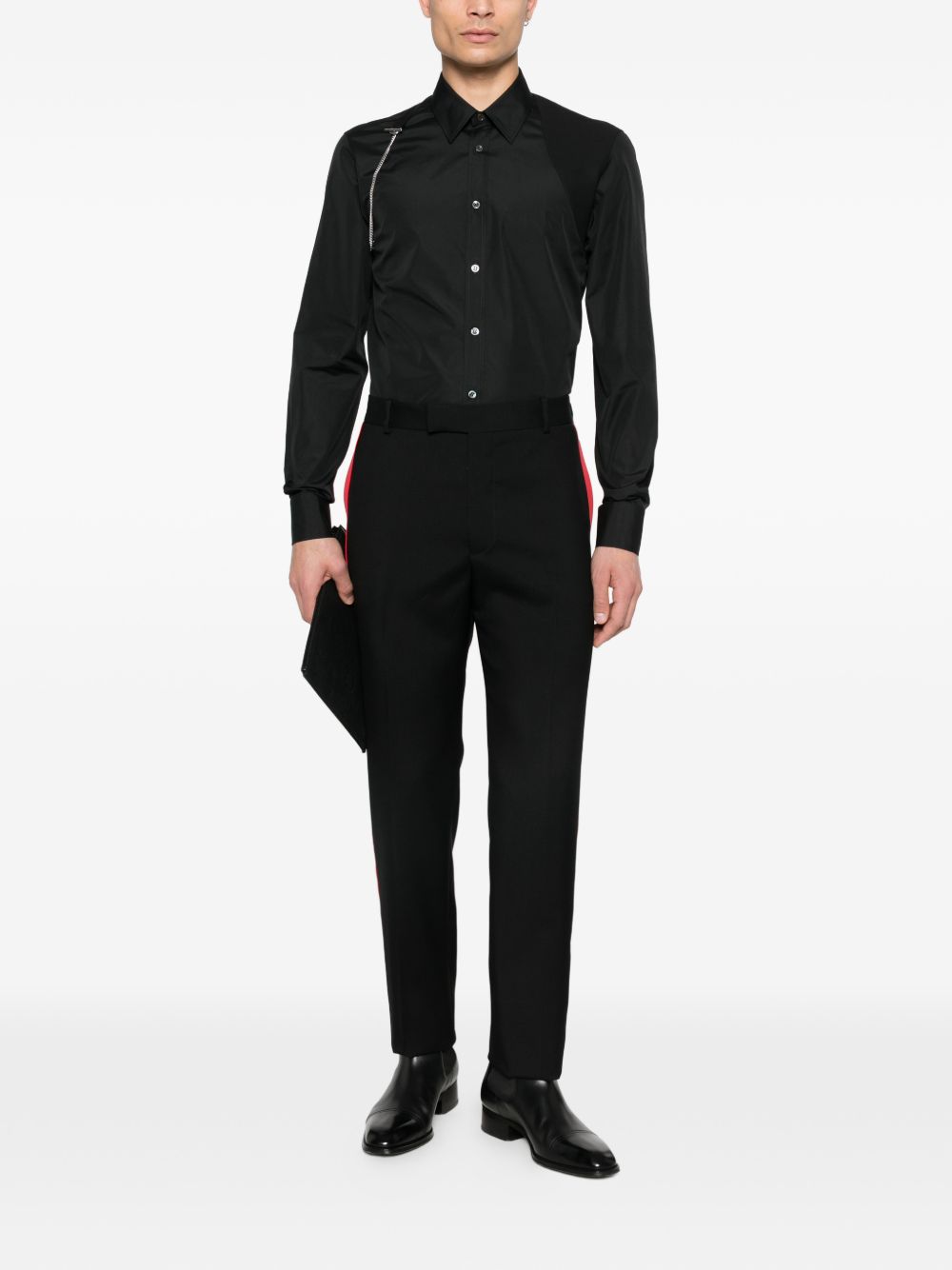 Alexander Mcqueen Shirts - Blacks and greys | 853e89393a30ad7ffecb5dbfcb55b3516492fcd7