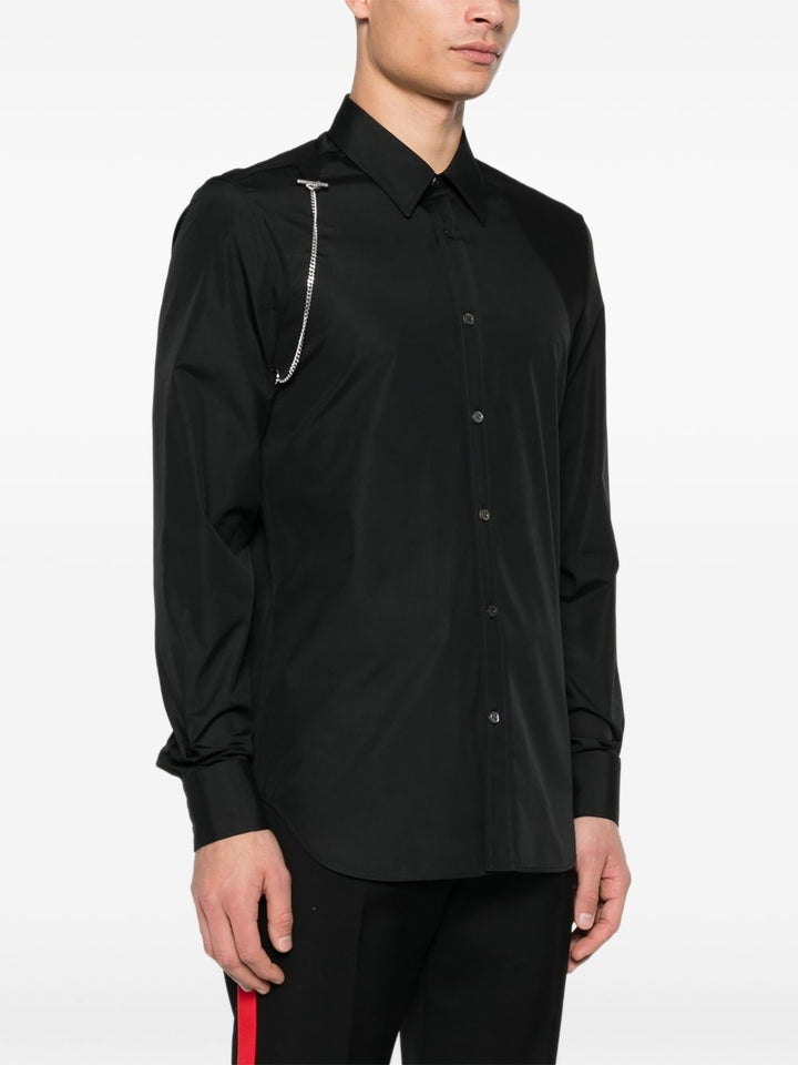 Alexander Mcqueen Shirts - Blacks and greys | 9bef9d3fa9f1cf7731a982ef30323f1357b23c87
