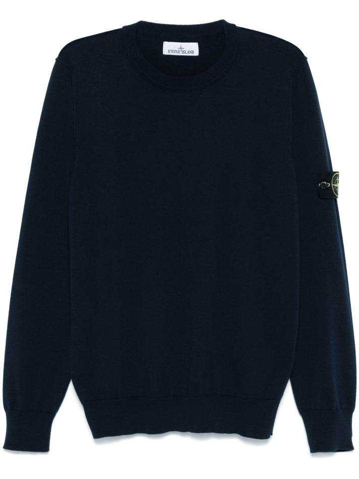 Stone Island Sweaters - Blue and green | 8c42705223ccd2fd6412296d386529f17955b7c1