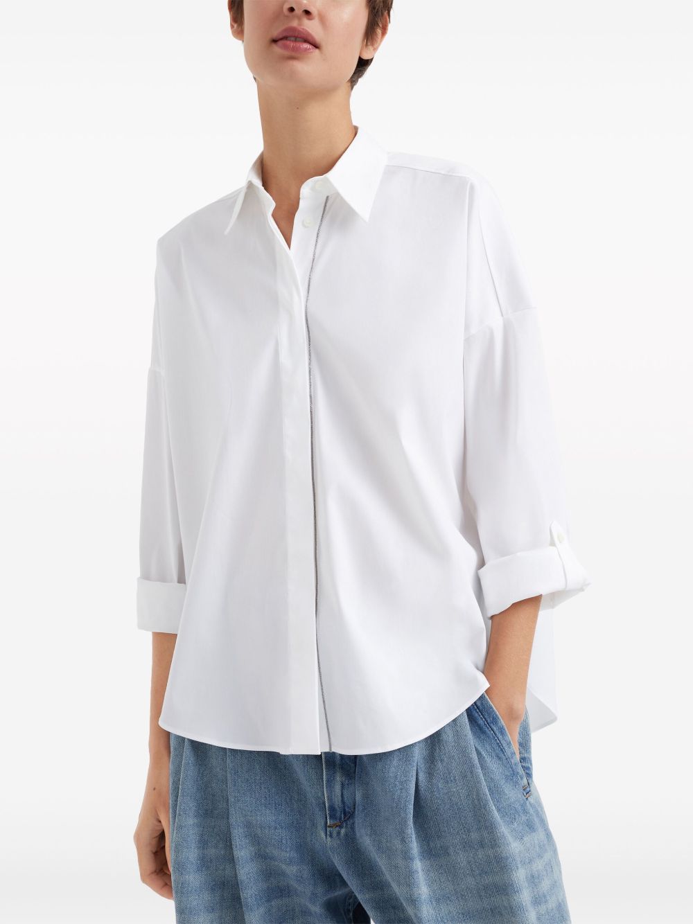 Brunello Cucinelli Shirts - Light and natural | 6dddaee6fcddaac315621d8a79bccba3772a62ab