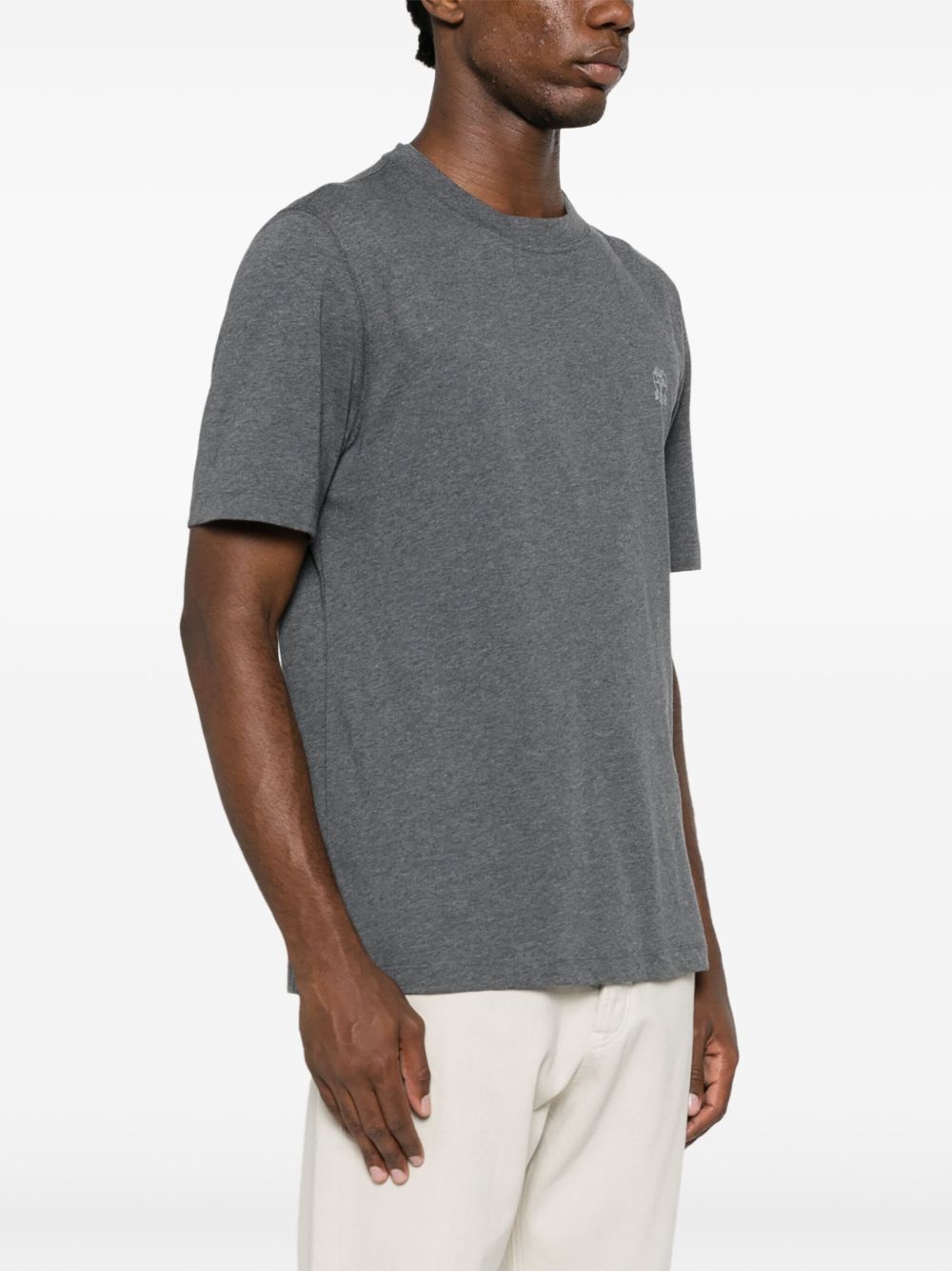 Brunello Cucinelli Sweaters - Piombo+perla | ba44e566fe4cdaa55136caa9f5e938fd4fbfabcc