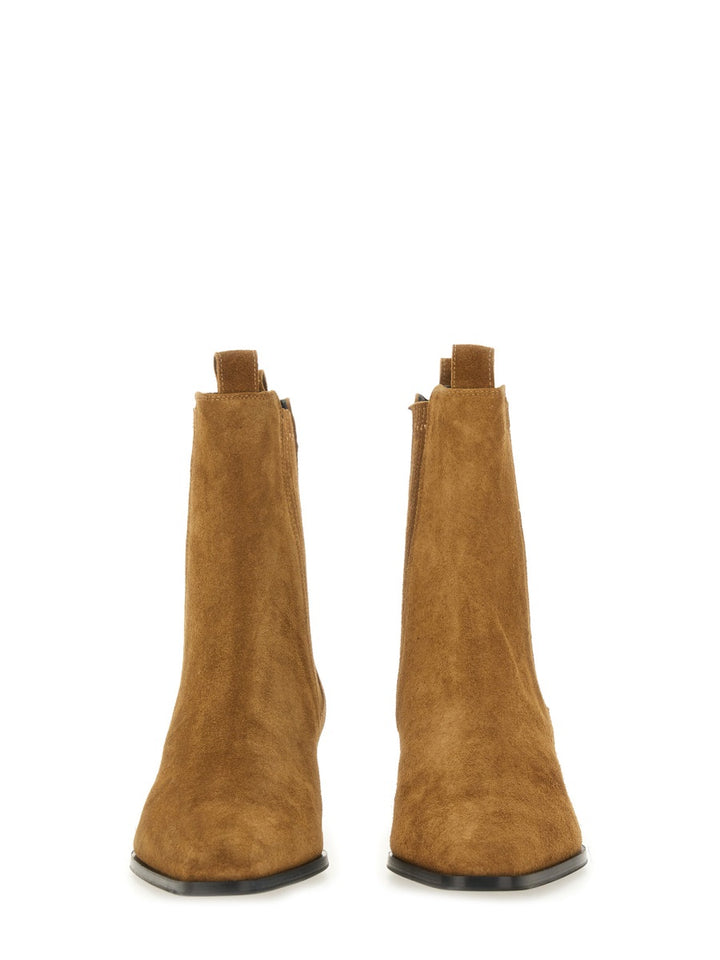 Aeyde Boots - Brown | Wanan Luxury