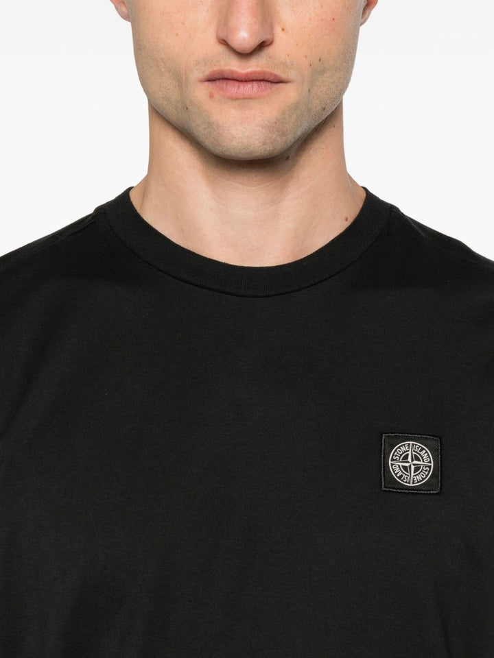 Stone Island T-shirts and Polos - Blacks and greys | cf896a2b15e7502685f155d33e9e8f7fd8649a18