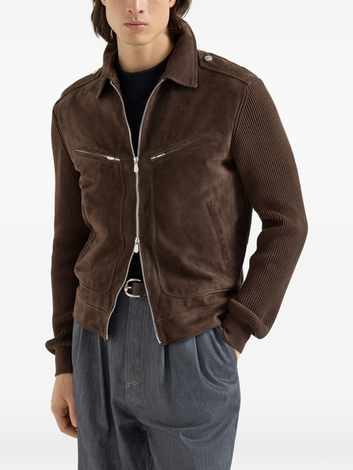 Brunello Cucinelli Coats - Espresso+rubino | acd2a41e511a06650be1a7c88e00c3dcb9ae69ef