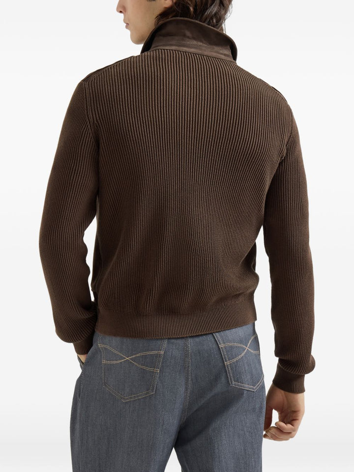 Brunello Cucinelli Coats - Espresso+rubino | bd26bed7f6d7cd9e71f8b80a40ff140c02915b04