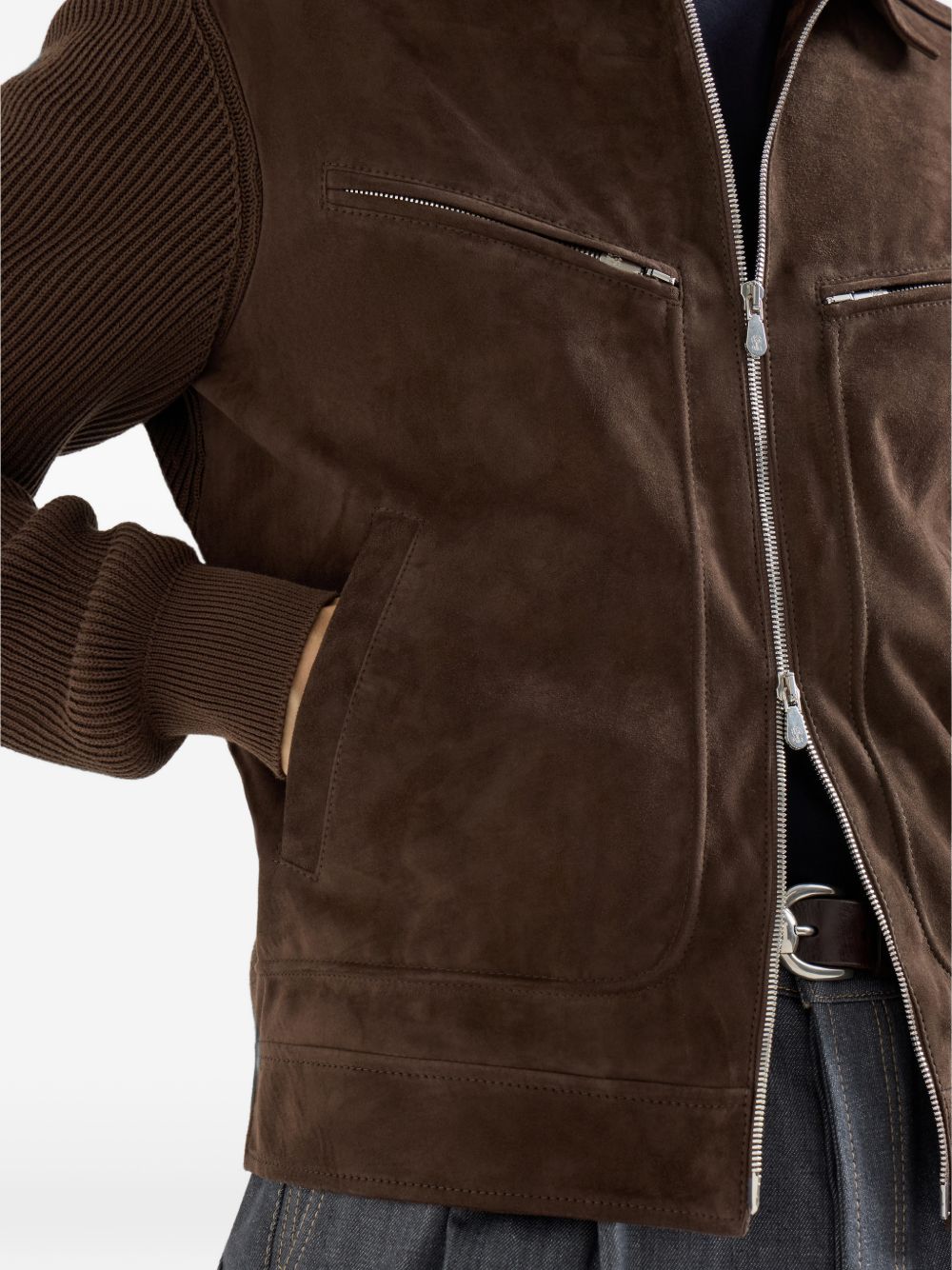 Brunello Cucinelli Coats - Espresso+rubino | 8e539641ccbe78a34ac1b1aec997a05ebc12d504