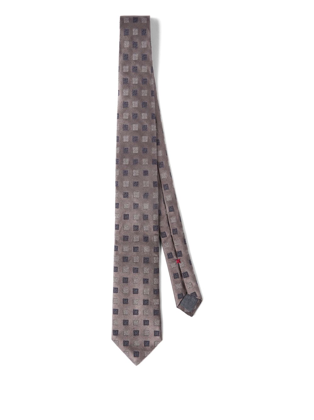Brunello Cucinelli Ties - Brown+navy+beige | 1cb6a2b0069825cc3a8e19ae817fea67e41e15f5
