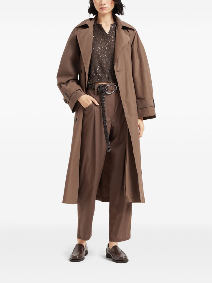 Brunello Cucinelli Trousers - Brown | 5a0deeec2e7130414b0130e6abd609a483c1d5fd