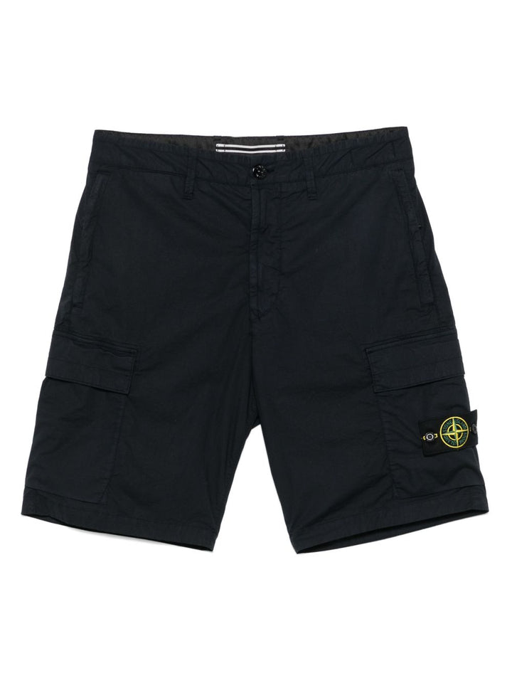Stone Island Shorts - Blue and green | 6088f74f39b19cedb81c4cd948380b9344e59a8b