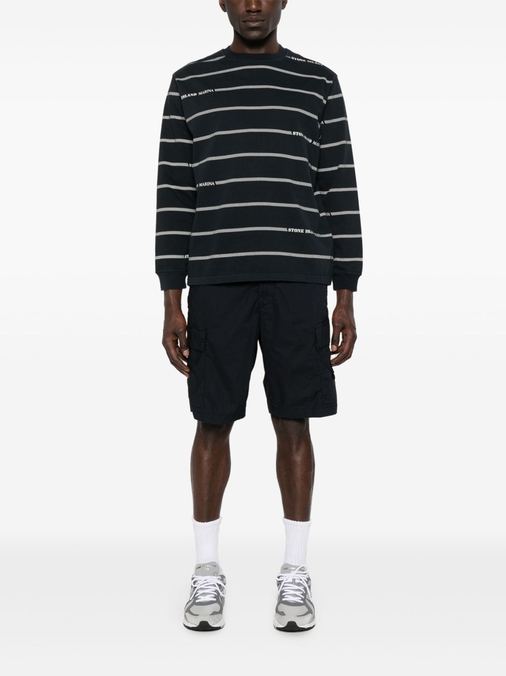 Stone Island Shorts - Blue and green | f1b17588f6782d5ad13eb53dbb0eb13ec8a544e8