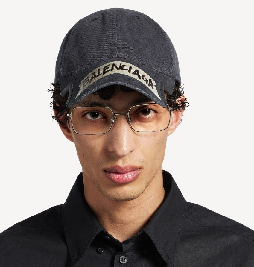 Balenciaga Hats - Washed black | 9dbd7831e09621e6a2c1966b7b615a56bb7cb505