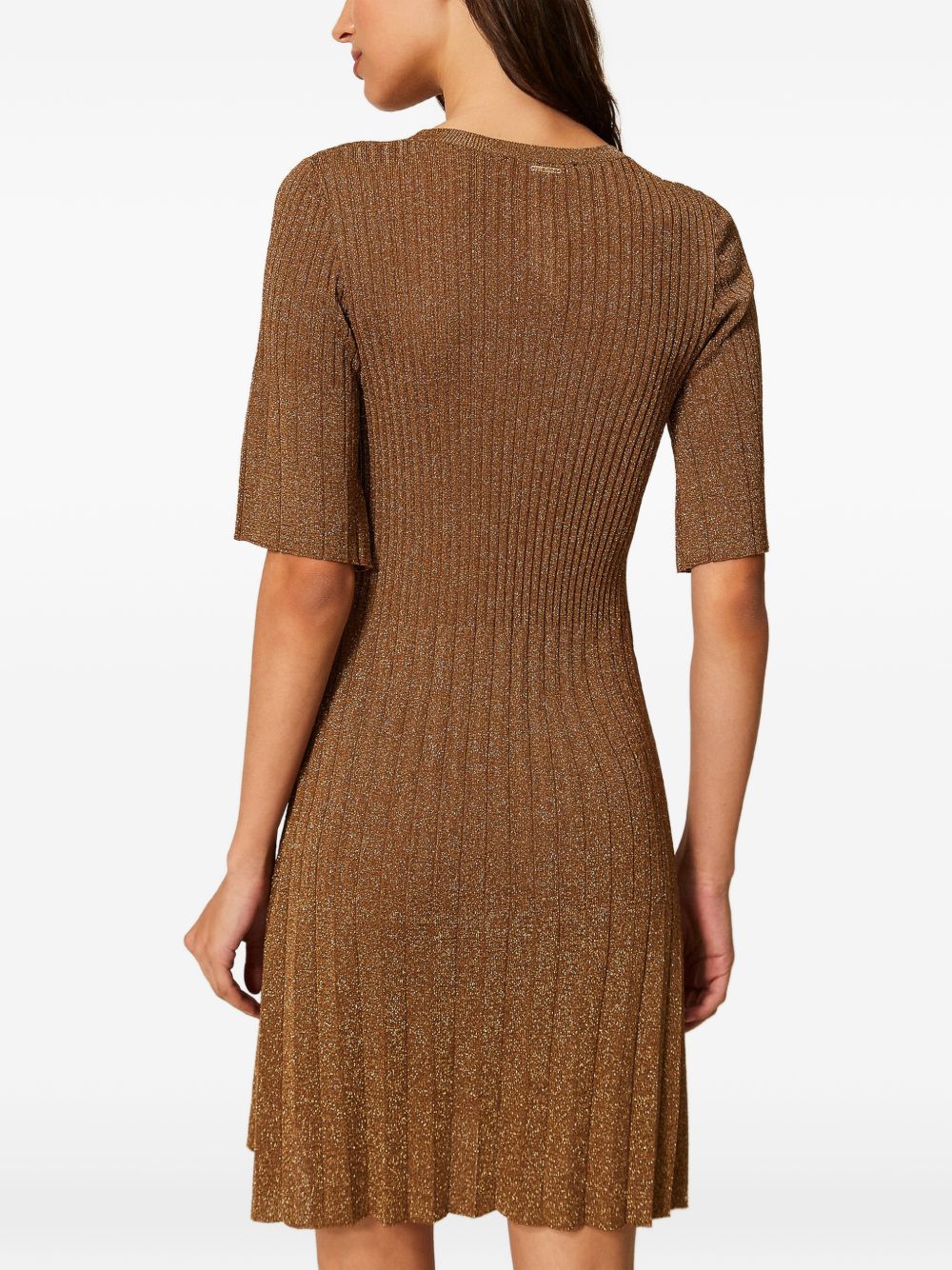 Twin-Set Dresses - Wood gold | e688e13dea1840bc032f705d41d379b7d5d880a7