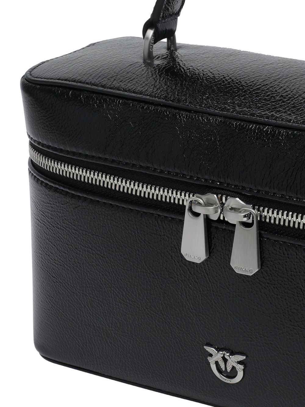 Pinko Bags - Nero matt silver | 51a9824f0e2b2d8d6b77cad2f8a597e6d37cf28f