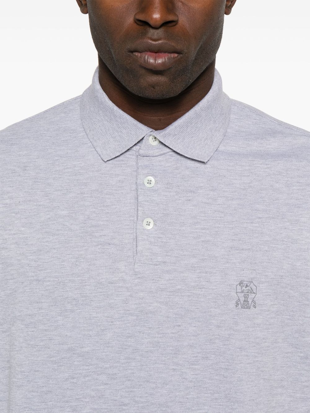 Brunello Cucinelli T-shirts and Polos - Grigio+piombo | 299125084fbc9cb63d5d0ff503813b98037f32b1