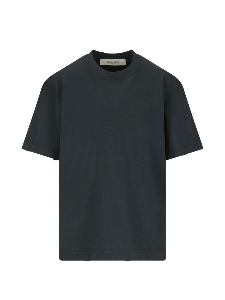 Golden Goose T-shirts and Polos - Washed black | b8e65efe8dd58c0b78dfbb3a9e55aa0f9e00ded7