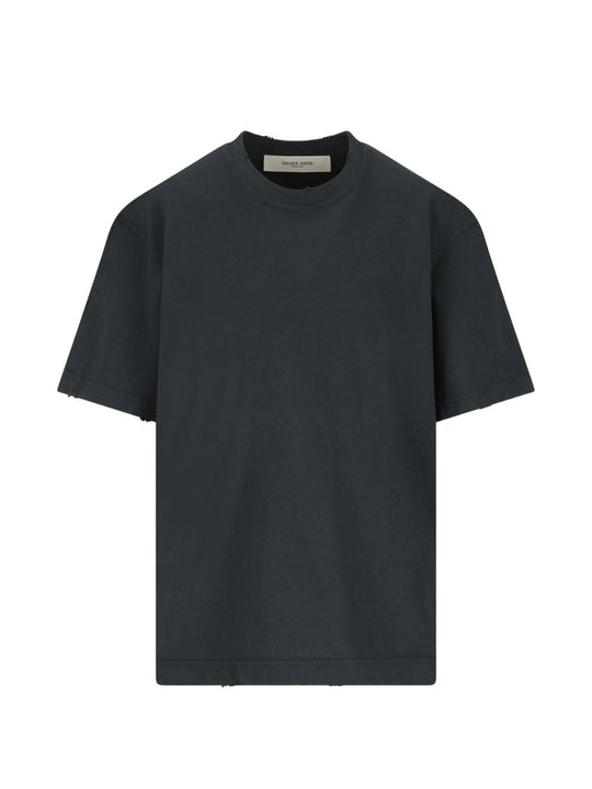T-Shirts And Polos Washed Black