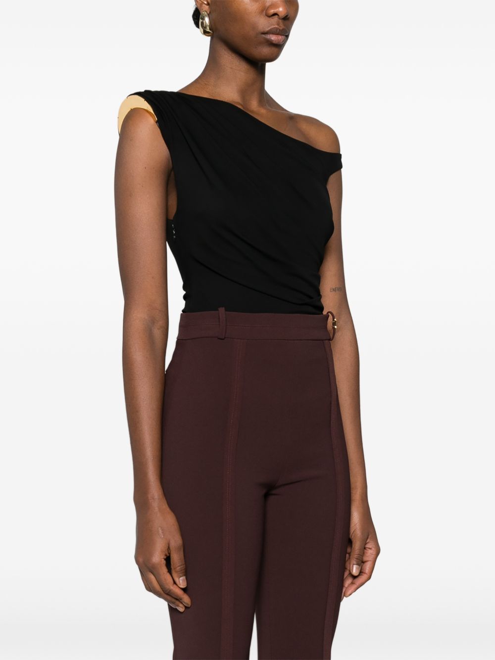 Elisabetta Franchi Top - Blacks and greys | 4c5069dd99d50c2779339e3d330a2cef0c141a31