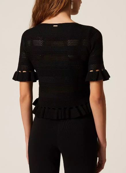 Twin-Set Sweaters - Blacks and greys | 662ae2ec2cb84a35e63b277f338bace3ed94ddb6