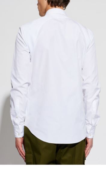 Alexander Mcqueen Shirts - Optical white | cbfa8edc195aef3875e791b83e2a0eceeac896f7