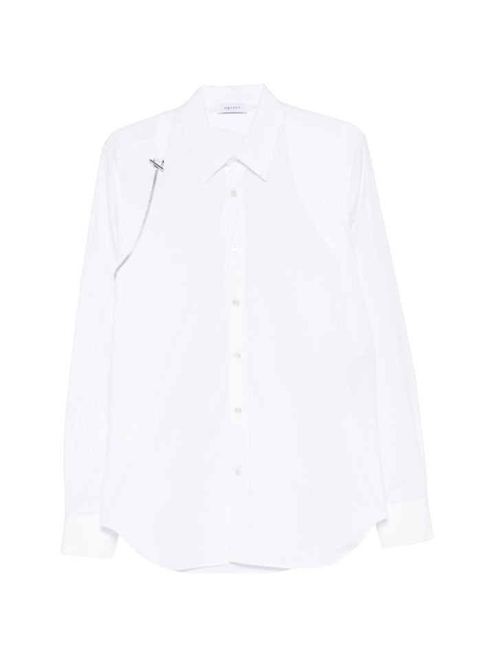 Alexander Mcqueen Shirts - Optical white | 7ac82cb9d282a5b628f5ad0aa4d8723c3daf334e