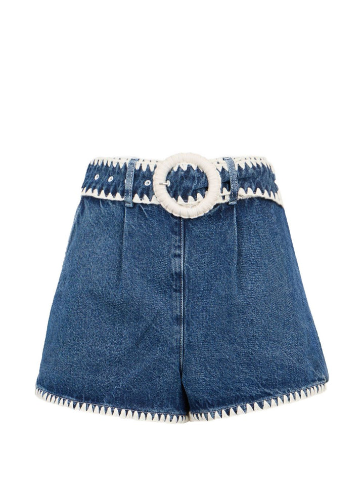 Farm Rio Shorts - Blue and green | 4bec09cf991a51f3ab688759c22eec6d0a8e3070