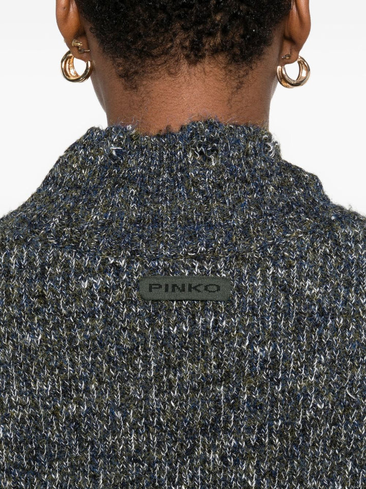 Pinko Sweaters - Blue and green | 47a539b26249f133ff23092f5cc83403386a278f