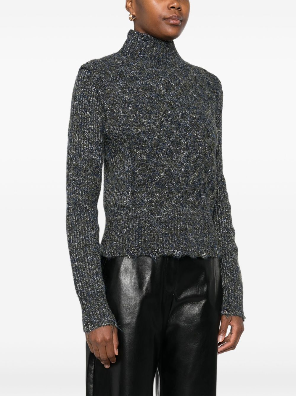 Pinko Sweaters - Blue and green | 87682f255732140c88a117aff9b5261991c136b7