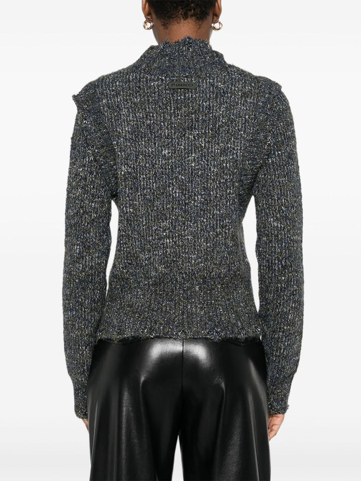 Pinko Sweaters - Blue and green | 481ce0235e8e5f444ed2c7aa8f37299e84a7ce45