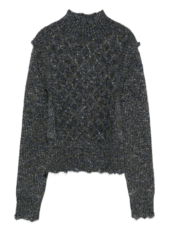 Pinko Sweaters - Blue and green | bb6308d8b89843393cb35f8d1596a2076fa33f46