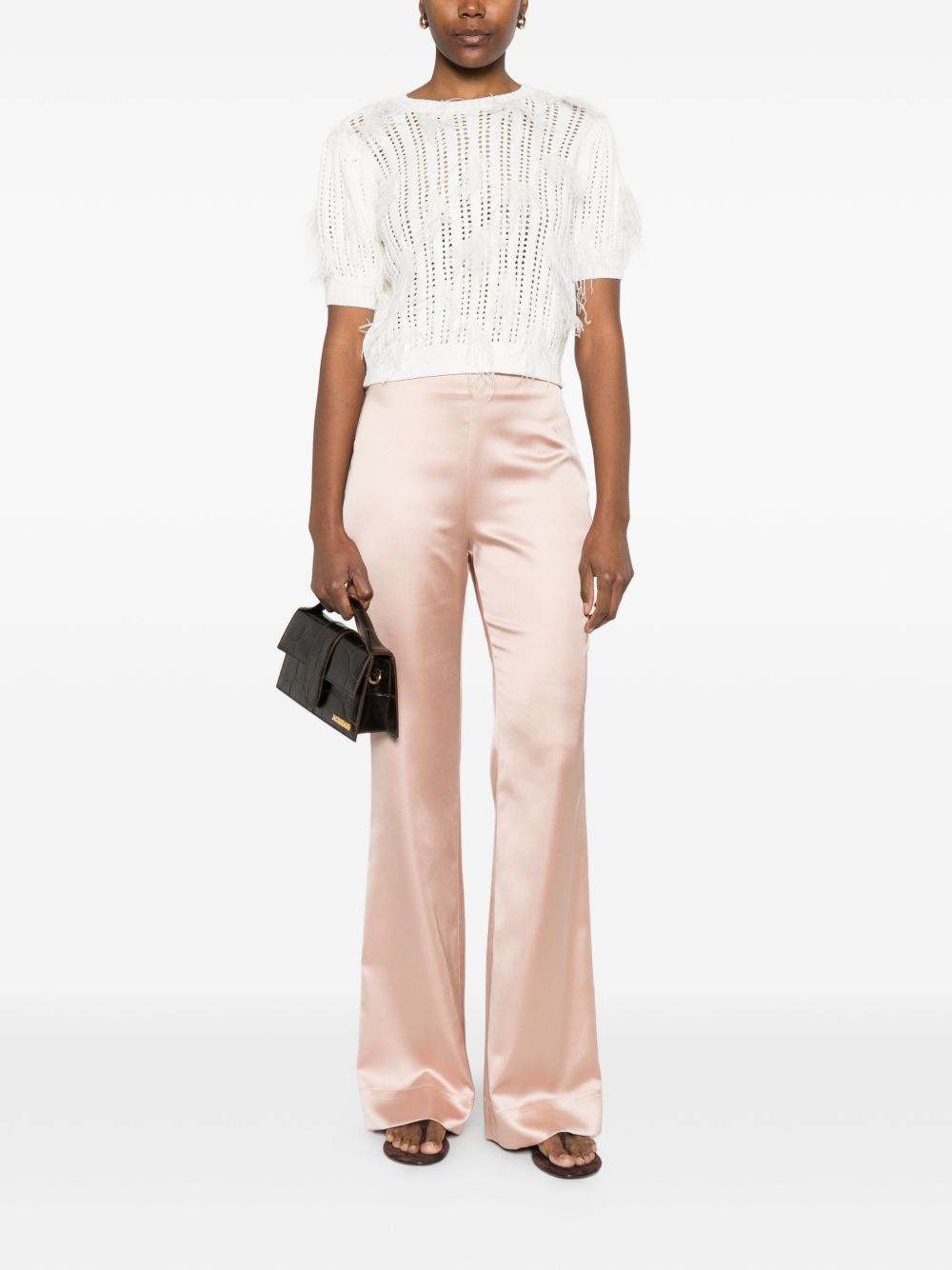 Pinko Trousers - Rosa mogano | d5137e0a023f8a0ea0b2c4f393544f29e5d2c9fe