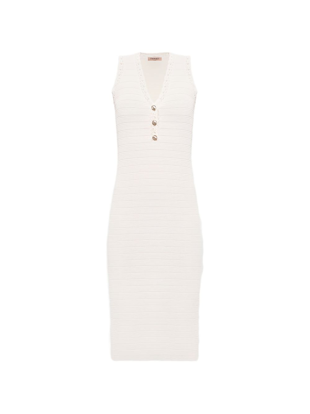 Twin-Set Dresses - Parchment | e40caee5e2c1e1784de27c3630e25796c7c0738e