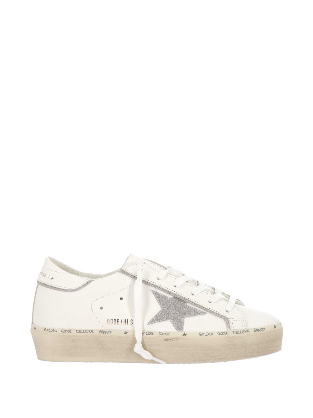 Golden Goose Flat shoes - White/platinum | 24e93ee535e0bee5aa998ead37f0c0f75ae94f4f