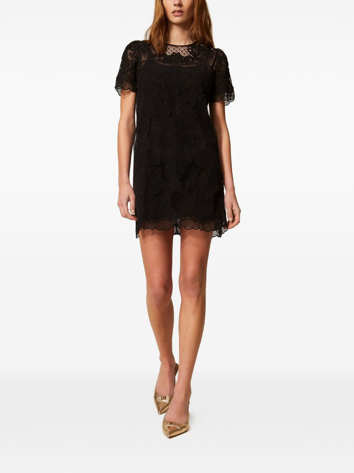 Twin-Set Dresses - Neri e Grigi | a7723f49dd071ca765621f3ef7bf86808a6c8bb7