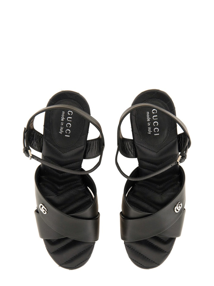 Gucci Sandals - Black | Wanan Luxury