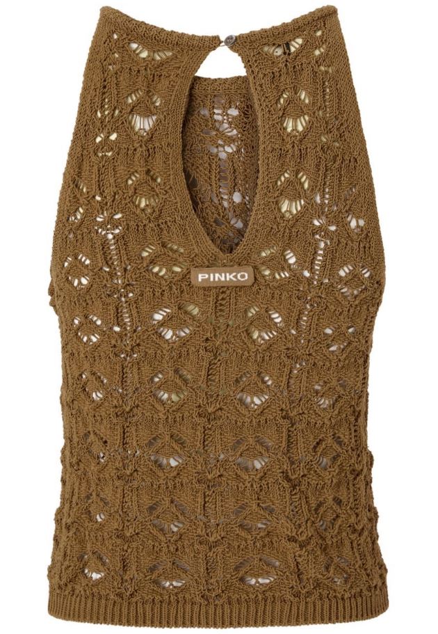 Pinko Top - Metallici e grigi | 9ff0d056b228b46dce2524722dbf9c18480ce3e9