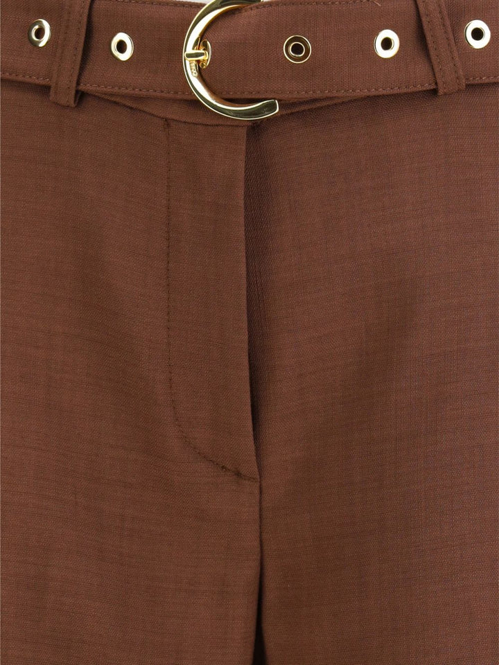Pinko Trousers - Marrone terra | 7f1aa70a68b3ce3b8bb5cff233e629be7c37f650