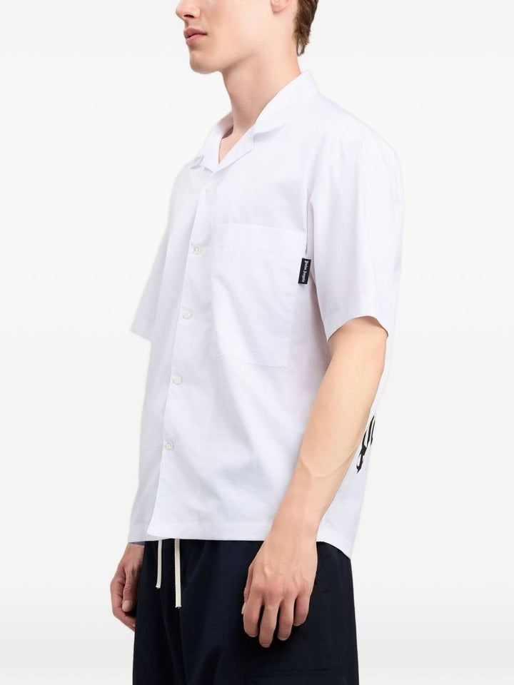 Palm Angels T-shirts and Polos - Off white black | cd50af413823a988323475d2ccf4737d408c6033