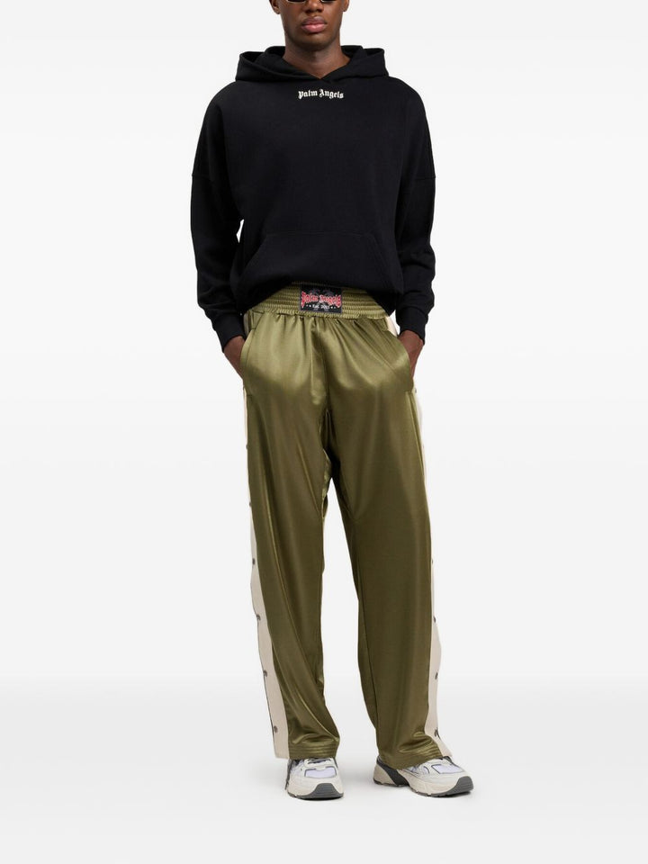 Palm Angels Sweaters - Black off white | 77217286231494909d0d767fe2fc1debabcc8013