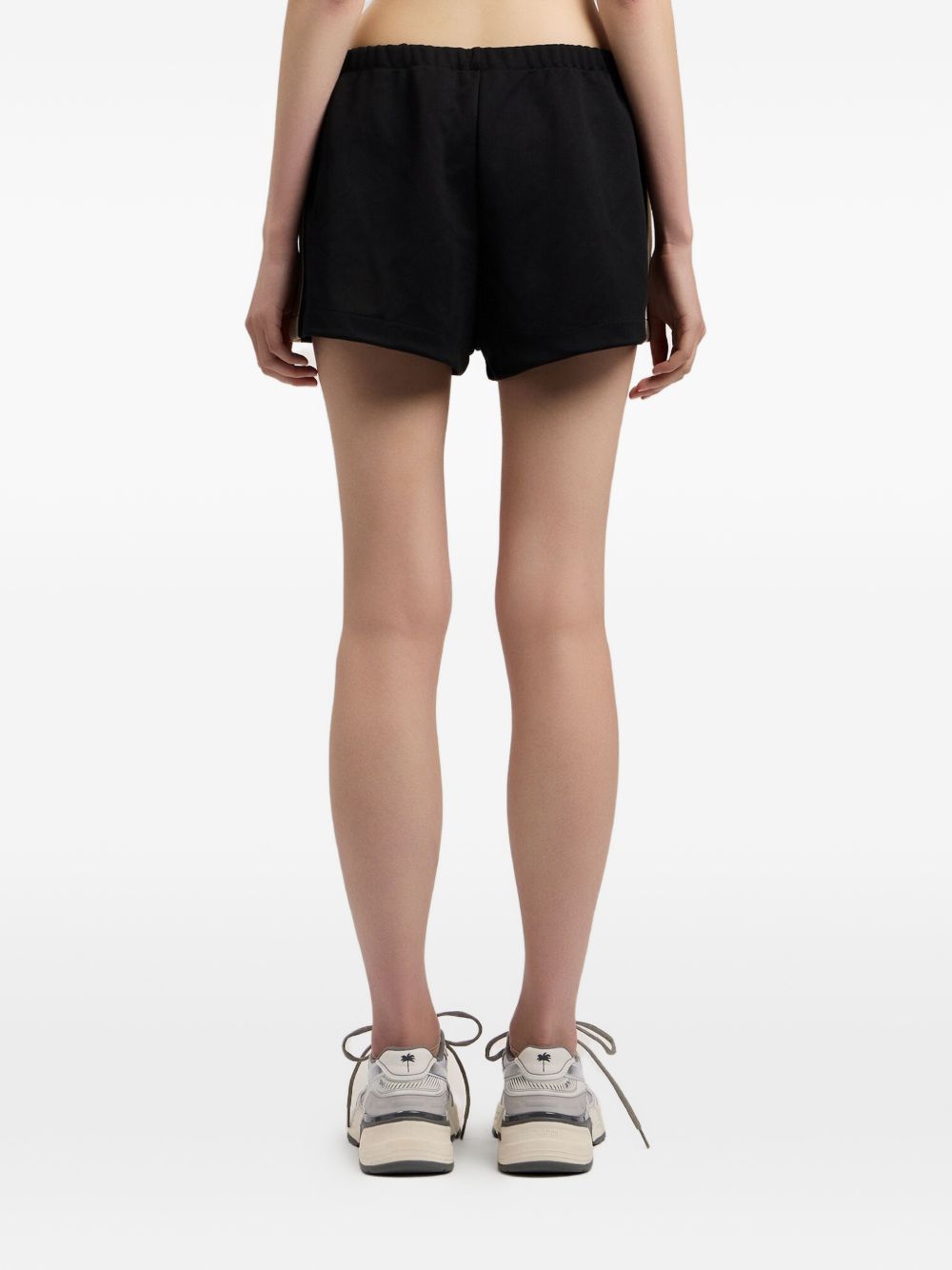 Palm Angels Shorts - Black off white | b1d91c3f58d5c2f30d018f8c1becdaecaac07be9