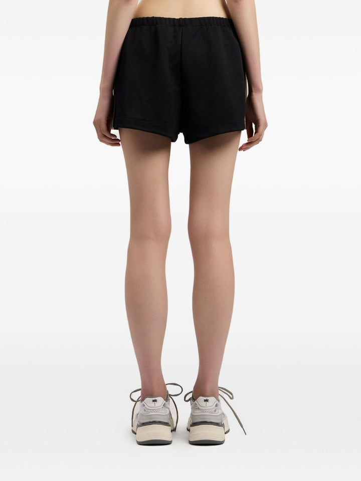 Palm Angels Shorts - Black off white | b1d91c3f58d5c2f30d018f8c1becdaecaac07be9