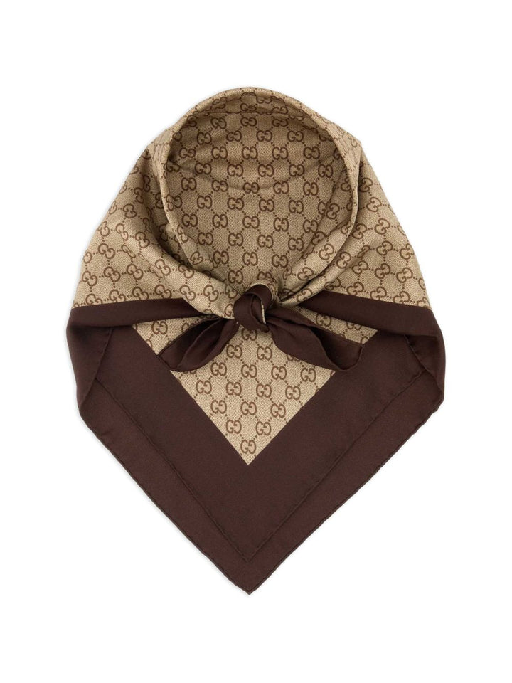 Gucci Scarfs - Shell/light brown | 65c78bd49958a26ad1f16d9b66bb2b729ce31a83