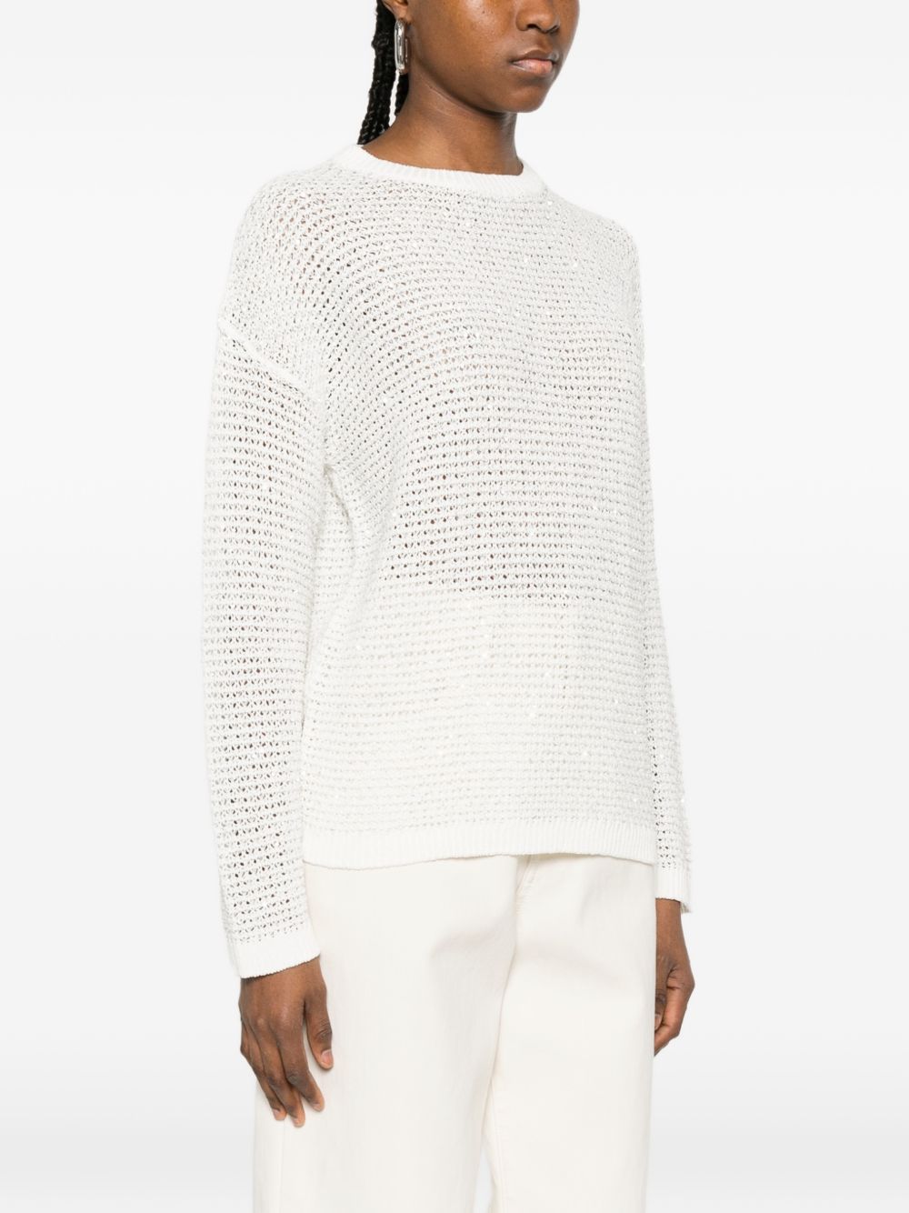 Fabiana Filippi Sweaters - Light and natural | 3245450610d2444fa1b8abf516b40836af88f6cf